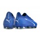 Puma Ultra Ultimate FG Blue White Mens  