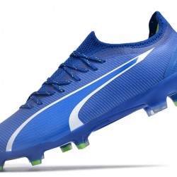 Puma Ultra Ultimate FG Blue White Mens  