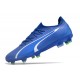 Puma Ultra Ultimate FG Blue White Mens