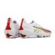 Puma Ultra Ultimate FG Mens White and Gold