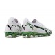 Puma Ultra Ultimate FG Mens White and Green