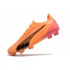 Puma Ultra Ultimate FG Orange Black Mens