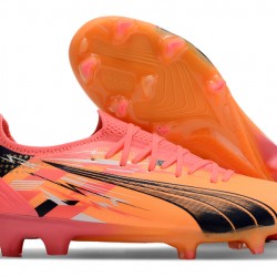 Puma Ultra Ultimate FG Orange Pink Mens  