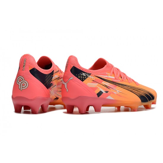 Puma Ultra Ultimate FG Orange Pink Mens