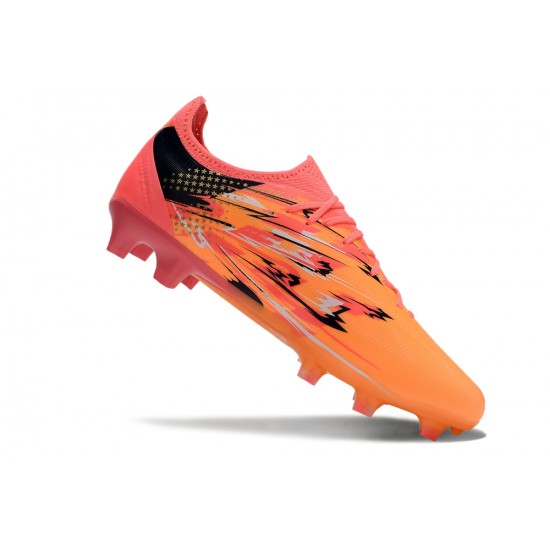 Puma Ultra Ultimate FG Orange Pink Mens  