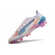 Puma Ultra Ultimate FG White and Blue Mens