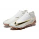 Sale Nike Phantom GX Elite FG High Top Soccer Cleats White Gold Black