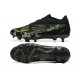 Nike Phantom GX Elite FG Low Soccer Cleats Black Green