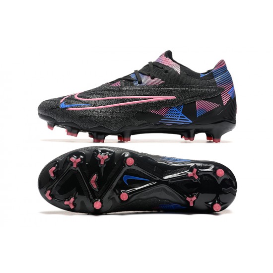 Sale Nike Phantom GX Elite FG Low Soccer Cleats Black Pink