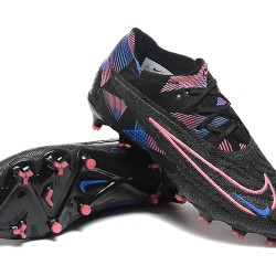 Nike Phantom GX Elite FG Low Soccer Cleats Black Pink