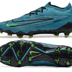 Nike Phantom GX Elite FG Low Soccer Cleats Blue Black Green