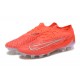 Sale Nike Phantom GX Elite FG Low Soccer Cleats Orange Silver