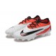 Nike Phantom GX Elite FG Low Soccer Cleats White Red Black