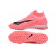 Sale Nike Phantom GX Elite TF High Top Soccer Cleats Pink Black