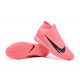 Nike Phantom GX Elite TF High Top Soccer Cleats Pink Black