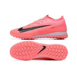 Nike Phantom GX Elite TF Low Soccer Cleats Peach Black Grey