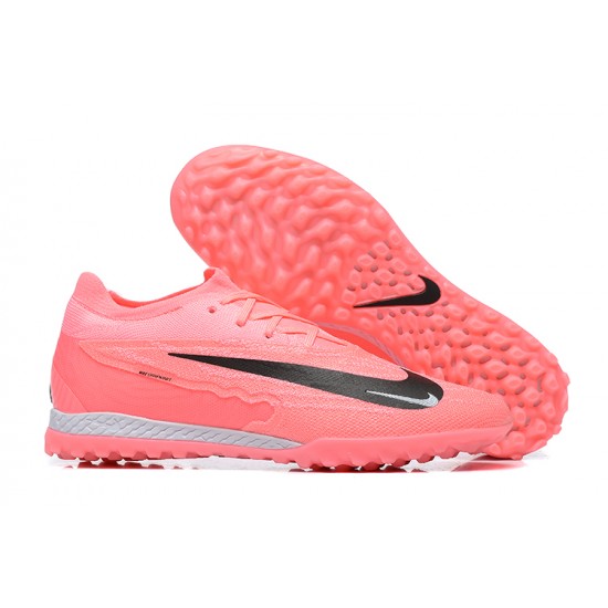 Sale Nike Phantom GX Elite TF Low Soccer Cleats Peach Black Grey