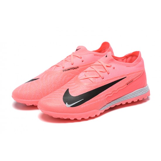 Sale Nike Phantom GX Elite TF Low Soccer Cleats Peach Black Grey