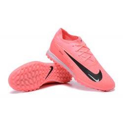 Nike Phantom GX Elite TF Low Soccer Cleats Peach Black Grey