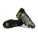 Nike Phantom Luna Elite FG High Top Black Green Soccer Cleats