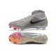 Nike Phantom Luna Elite FG High Top Pink Grey Black Soccer Cleats