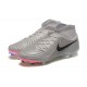 Nike Phantom Luna Elite FG High Top Pink Grey Black Soccer Cleats