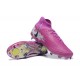 Nike Phantom Luna Elite FG High Top Purple Black Grey Soccer Cleats