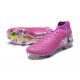 Nike Phantom Luna Elite FG High Top Purple Black Grey Soccer Cleats