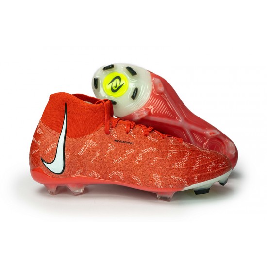 Nike Phantom Luna Elite FG High Top Red Soccer Cleats