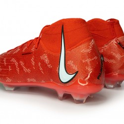 Nike Phantom Luna Elite FG High Top Red Soccer Cleats