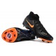 Nike Phantom Luna Elite FG High Top Soccer Cleats Black Orange