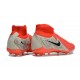 Sale Nike Phantom Luna Elite FG High Top Soccer Cleats Red Black Grey