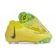 Nike Phantom Luna Elite FG High Top Yellow Black Soccer Cleats