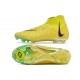 Nike Phantom Luna Elite FG High Top Yellow Black Soccer Cleats