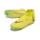 Nike Phantom Luna Elite FG High Top Yellow Black Soccer Cleats