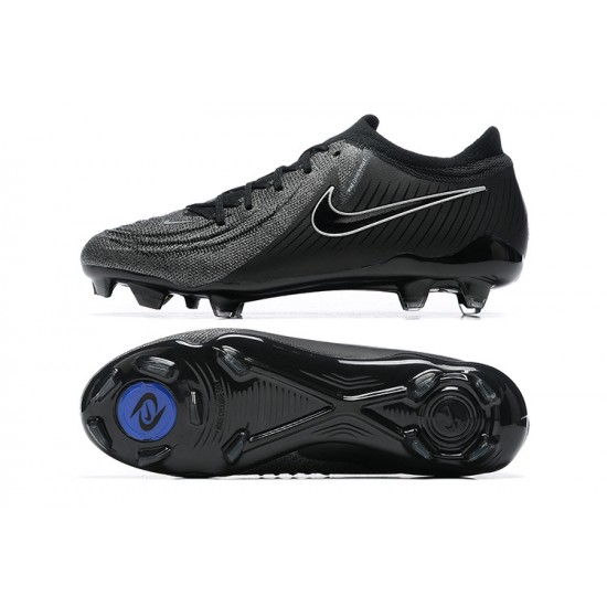 Nike Phantom Luna Elite FG Low All Black Soccer Cleats