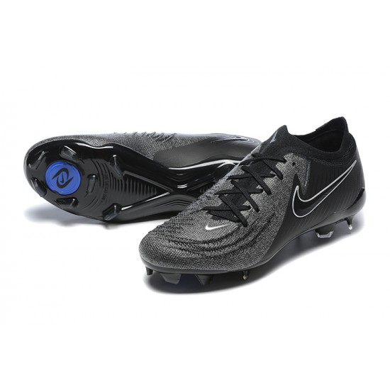 Nike Phantom Luna Elite FG Low All Black Soccer Cleats