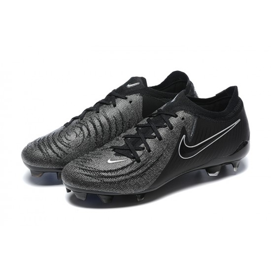 Nike Phantom Luna Elite FG Low All Black Soccer Cleats