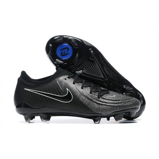 Nike Phantom Luna Elite FG Low All Black Soccer Cleats