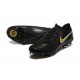 Nike Phantom Luna Elite FG Low Black Gold Soccer Cleats