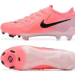 Nike Phantom Luna Elite FG Low Black Pink Soccer Cleats