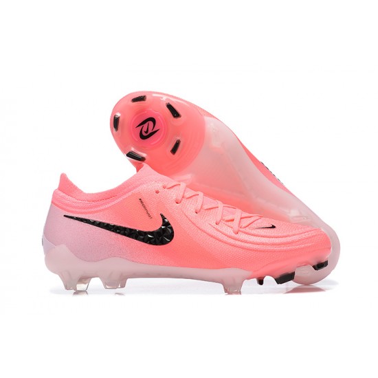 Nike Phantom Luna Elite FG Low Black Pink Soccer Cleats