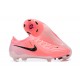 Nike Phantom Luna Elite FG Low Black Pink Soccer Cleats