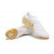 Nike Phantom Luna Elite FG Low Gold White Soccer Cleats