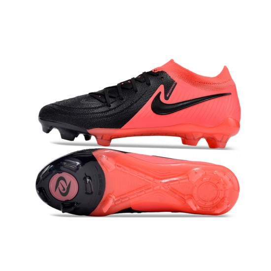 Nike Phantom Luna Elite FG Low Purple Black Peach Soccer Cleats
