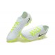 Nike Phantom Luna Elite FG Low White Black Green Soccer Cleats