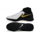 Nike Phantom Luna Elite TF High Top Black White Gold Soccer Cleats