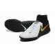 Nike Phantom Luna Elite TF High Top Black White Gold Soccer Cleats
