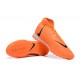Nike Phantom Luna Elite TF High Top Orange Black Soccer Cleats