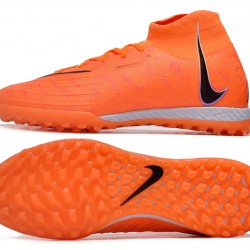 Nike Phantom Luna Elite TF High Top Orange Soccer Cleats